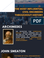The Most Influential Civil Engineers Throughout History