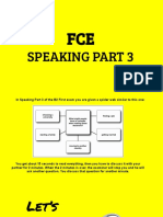 FCE - Speaking Part 3