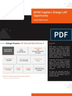 MYRE Capital x Orange LAP Opportunity Investment NOTE