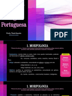 Aula 1 - LÍNGUA PORTUGUESA - MORFOLOGIA PDF