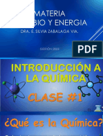 Tema 1 - Materia Cambio y Energia