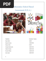 Math SBA 1