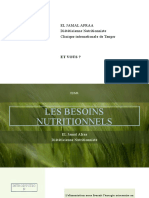 Cours Besoins Nutritionnels 281122