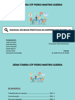 Manuais de boas práticas da empregabilidade SENAI