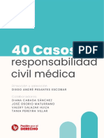 Libro 40 Casos de Responsabilidad Civil Medica Diego Pesantes LPDerecho PDF