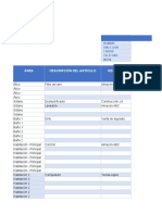 1 Home Inventory Template ES1