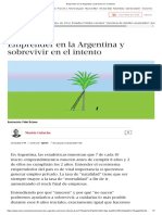 Emprender en La Argentina y No Morir en El Intento