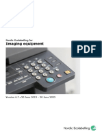 Criteria Document - Imaging Equipment - Version 6.7