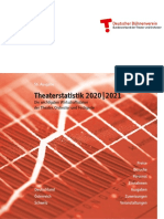 Deutscher Bühnenverein Theaterstatistik 2020 - 2021