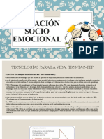 Educación socioemocional y TICs-TAC-TEP