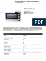 Forno Bon Cuisine 450 PDF