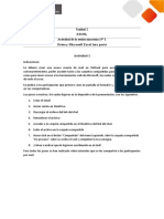 S1 - Actividad Sincrónica - S1 - Datos y Microsoft Excel - 1era Parte