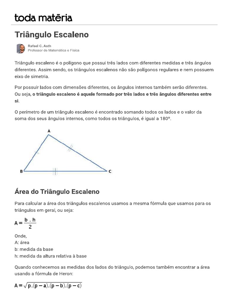 ESCALENO | PDF