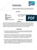 Información para Conocimeinto de Los Proveedores PDF