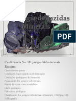 Jazigos Hidrotermais: Características e Formação