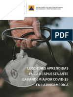 Lecciones Aprendidas en La Respuesta Ante La Pandemia Por Covid-19 en Latinoamérica