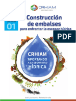 CONSTRUCCIÓN DE EMBALSES PARA ENFRENTAR LA ESCASEZ HÍDRICA