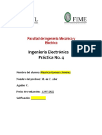 Práctica No 4 - Circuito de Disparo Por DIAC