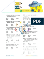 Webinar 10 - Álgebra - Ecuación de 2do. Grado