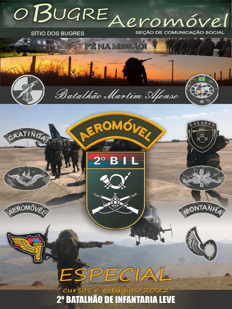 Estágios Militares do 2º Batalhão Aeromóvel | PDF | Batalhão | Infantaria