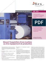 Ed103 - Réussir L'aquisition D'un Équipement de Production PDF
