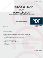 Classificação ABC estoques hospitalares - FGV 2014 SUSAM Farmacêutico