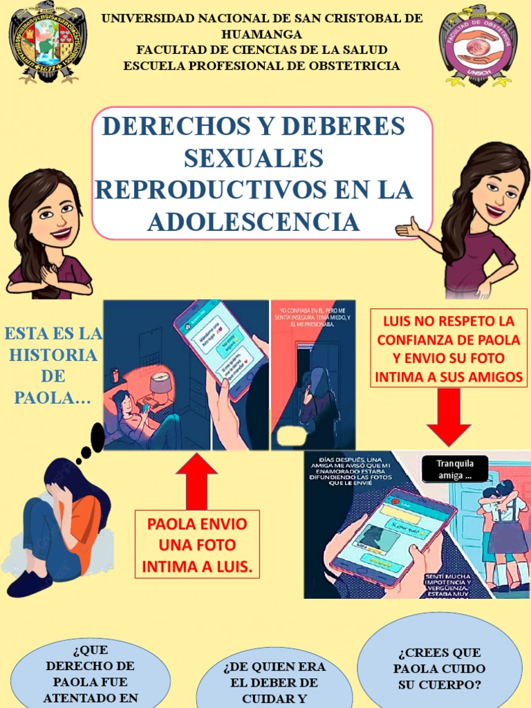 Derechos y Deberes Sexuales Reproductivos de Los Adolescentes. | PDF ...