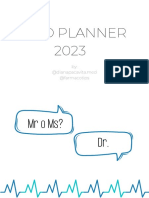 Planner 2023