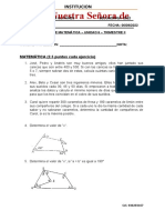 EXAMEN DE MATE 3y4 SEC 6 UNIDAD