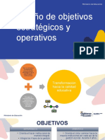 Objetivos Estratégicos y Operativos