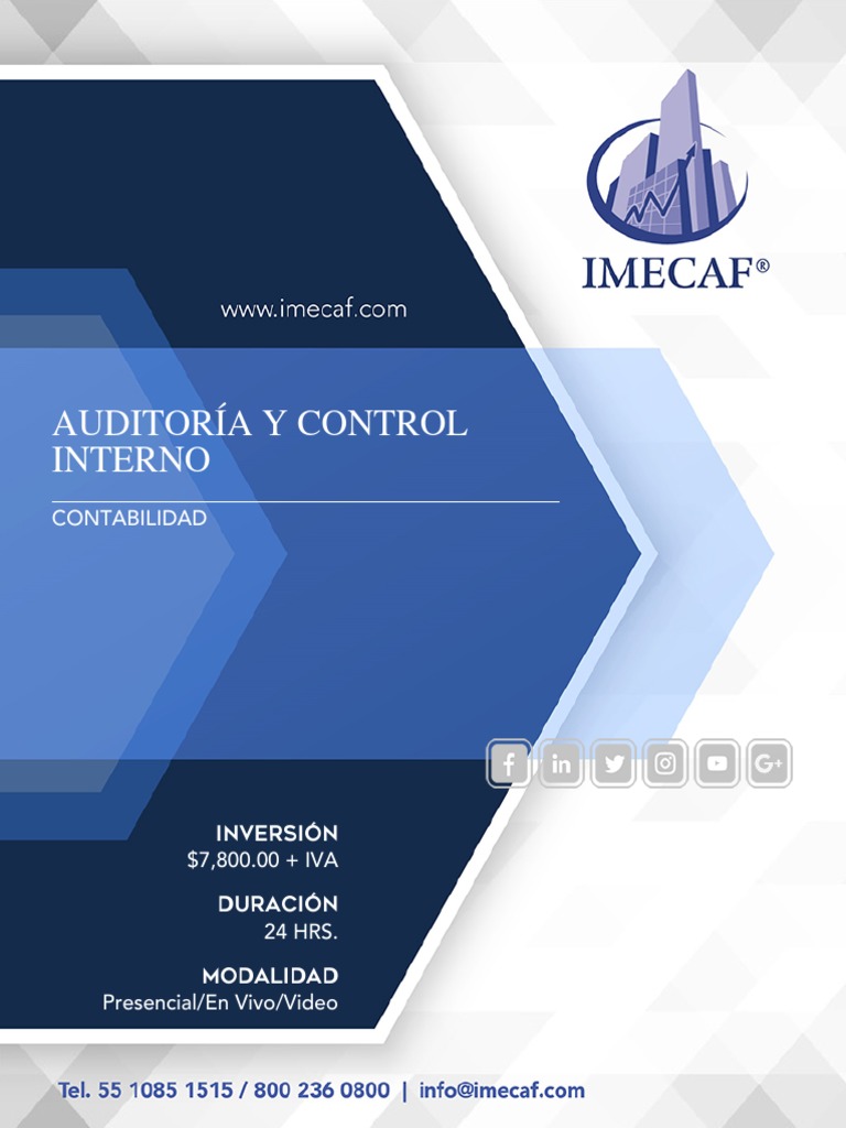 Curso de Auditoria y Control Interno Cursos 56 | PDF | Auditoría ...