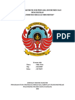 LAPORAN PRAKTIKUM JOB PERTAMA - IP - 1B - 42222049 - Muh - Rais