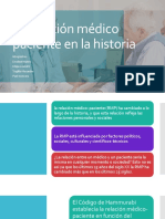 La Relación Medico Paciente en La Historia