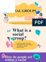 Conversation Social Groups