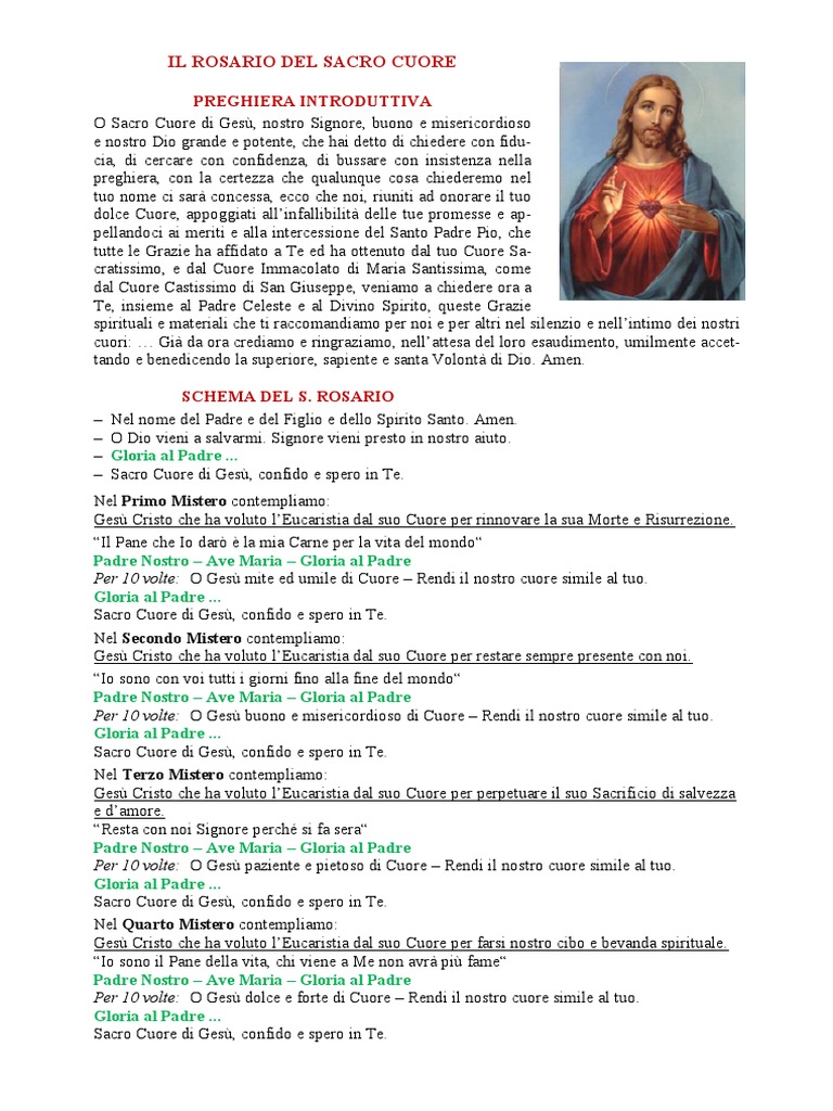 Collana Cuore Sacro Con Corona Di Spine – Gioiello Rosario In Oro, 3 Colori Disponibili