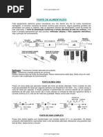 FONTES DE ALIMENTAÇÃO