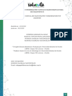 Cárie Dentária: Considerações Clínicas E Radiográficas para Seu Diagnóstico