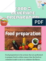 Food & Bev. Prep PDF