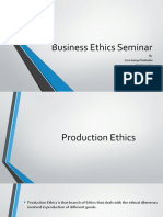 Ethics Seminar 1