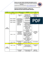 Jadwal Kegiatan Akreditasi Internal Kati Luring PDF