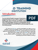 Azad Training Insititution PDF