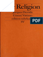 (Edition Suhrkamp 2049) Jacques Derrida, Gianni Vattimo - Die Religion-Suhrkamp (2001) PDF