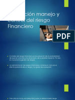 Evaluacion Manejo y Control Del Riesgo Financiero