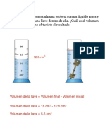 Calcular volumen de llave con medidas inicial y final