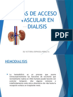 3° Accesos Vasculares Dialisis