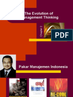 Chapter 2 - Evolusi Pemikiran Manajemen