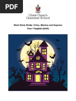 Short Stories Year 7 Crime Mystery Unit (2022) - PDF Version