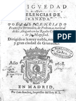BERMUDEZ DE PEDRAZA, Francisco - Antiguedad y Excelencias de Granada PDF