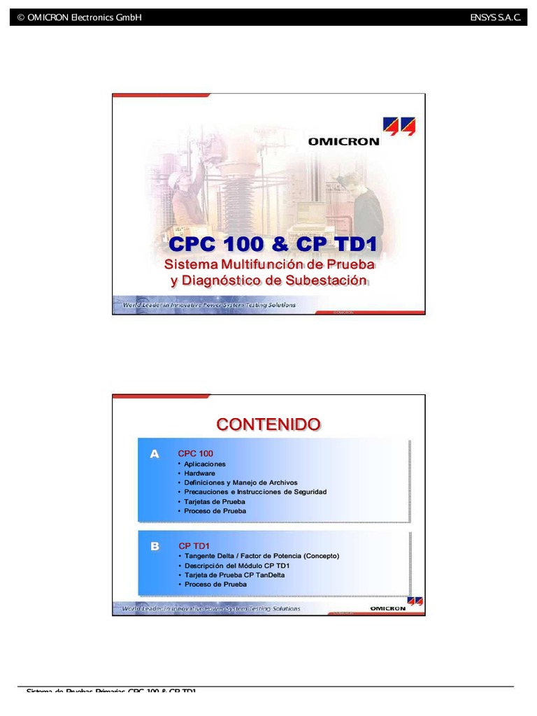 CPC 100 & CP Td1 | PDF | Transformador | Inductor