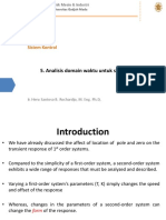 Time Domain Analysis of 2nd Order Systems PDF